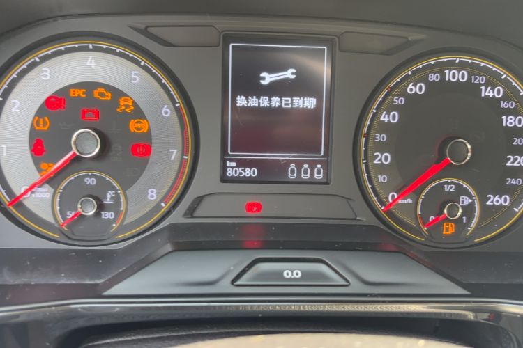 Used Volkswagen Lavida 2021 1.5L Automatic Vision Edition Odometer Close Up