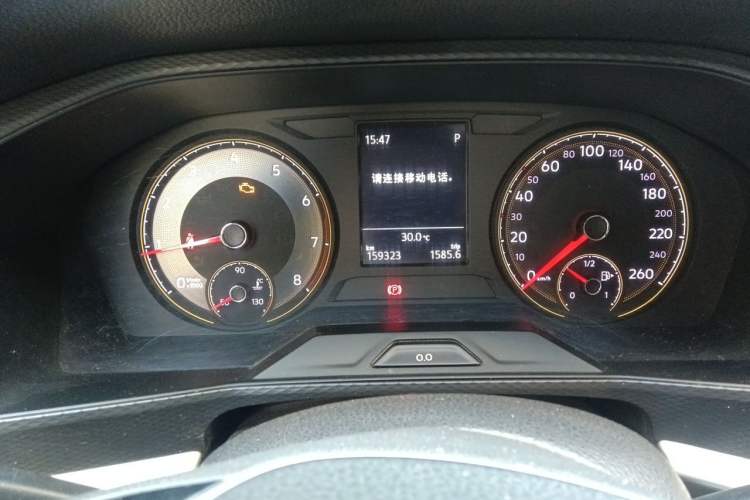 Used Volkswagen Lavida 2021 1.5L Automatic Fashion Edition Odometer Close Up