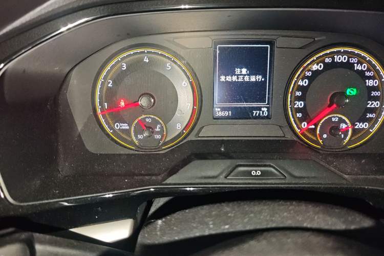 Used Volkswagen Lavida 2021 280TSI DSG Comfort Edition Odometer Close Up