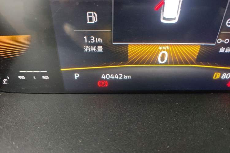 Used Volkswagen Lavida 2021 280TSI DSG Comfort Edition Odometer Close Up