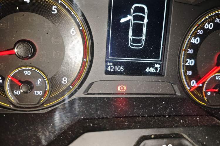 Used Volkswagen Lavida 2021 280TSI DSG Comfort Edition Odometer Close Up