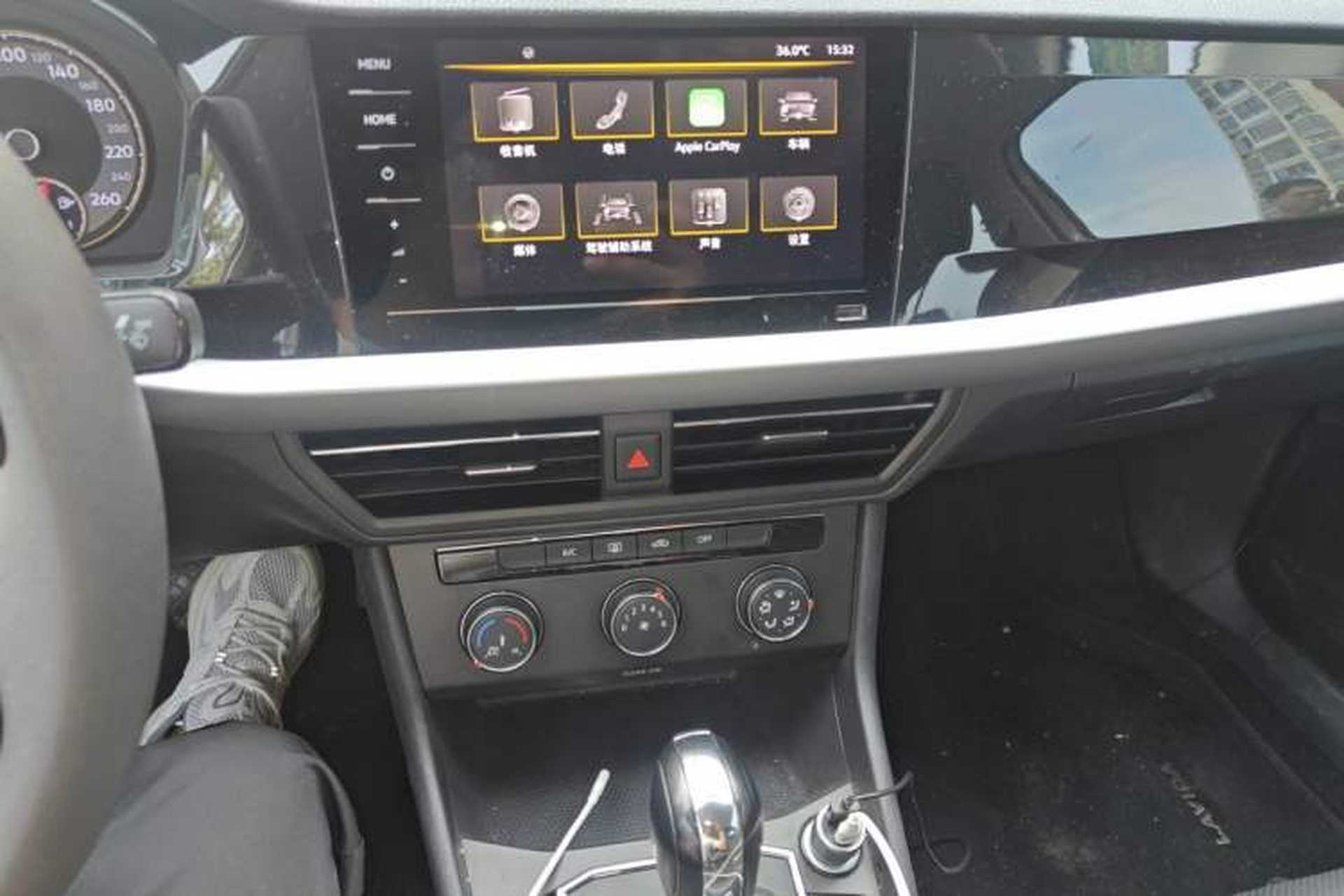 Used Volkswagen Lavida 2021 1.5L Automatic Comfort Edition Audio And AC Panel