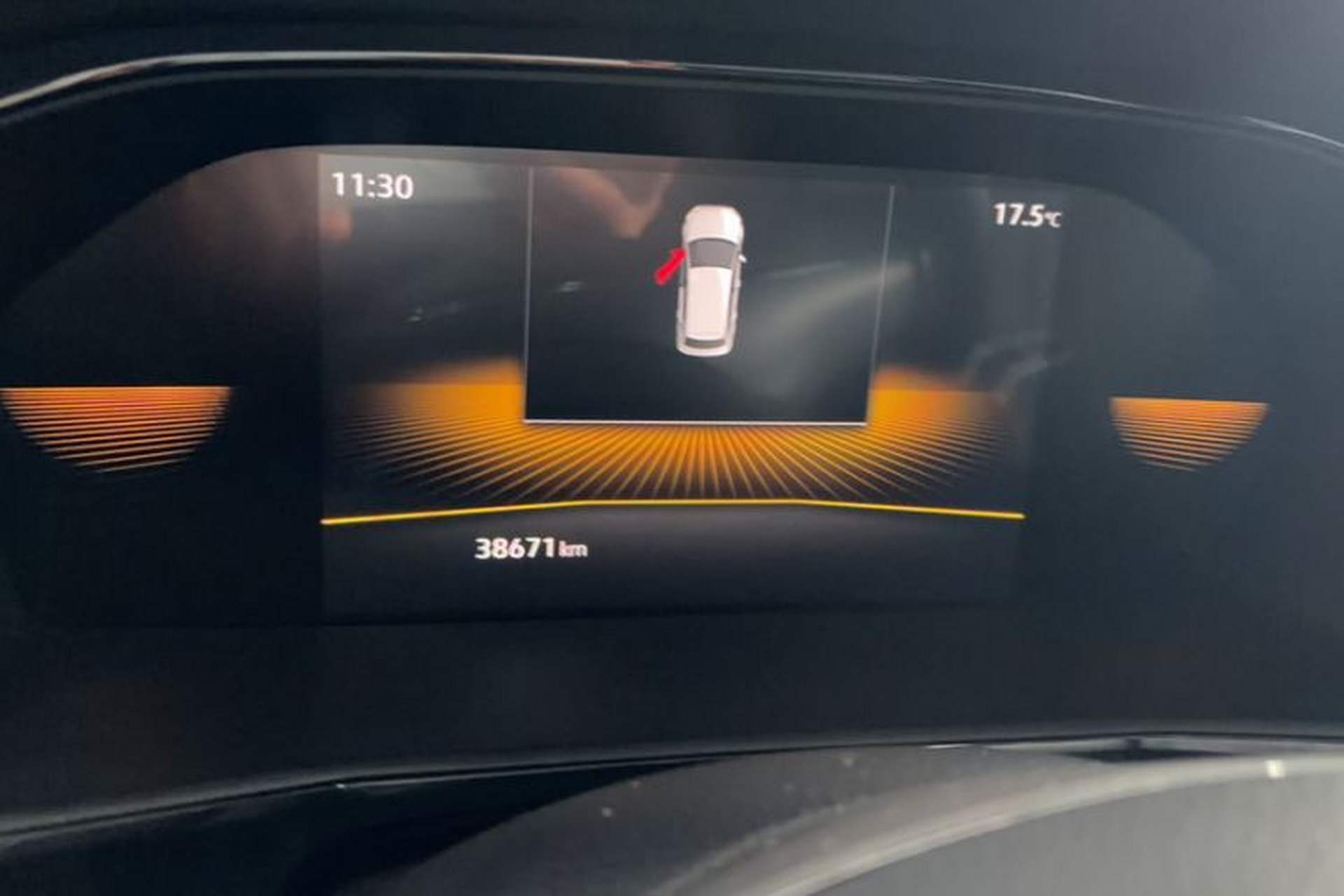 Used Volkswagen Lavida 2021 280TSI DSG Comfort Edition Odometer Close Up