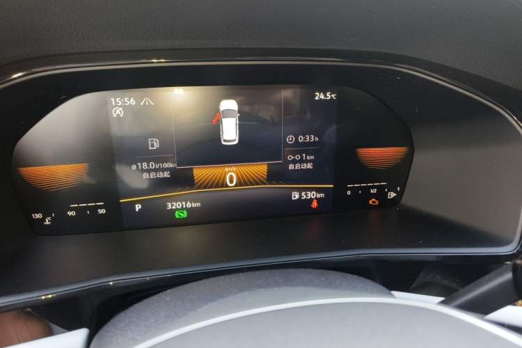 Used Volkswagen Lavida 2021 280TSI DSG Comfort Edition Odometer Close Up