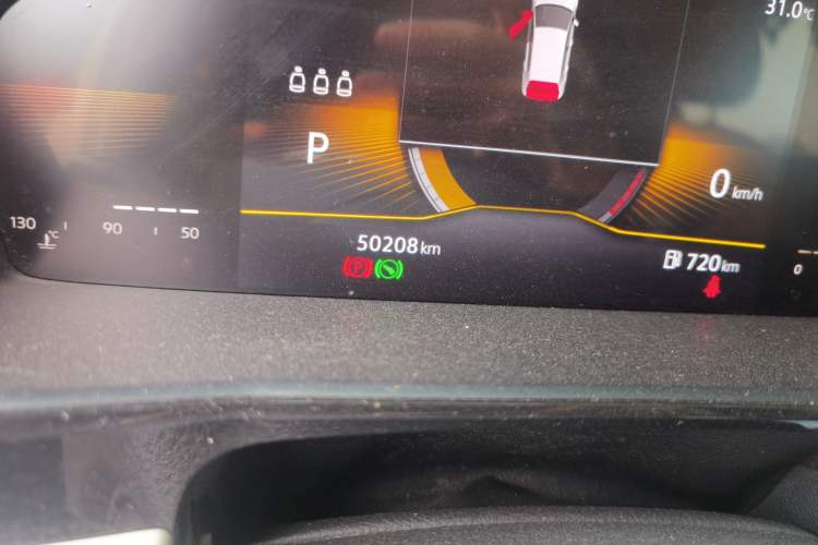 Used Volkswagen Lavida 2021 1.5L Automatic Comfort Edition Odometer Close Up