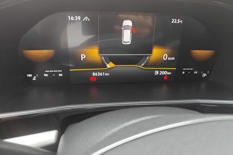 Used Volkswagen Lavida 2021 280TSI DSG Comfort Edition Odometer Close Up