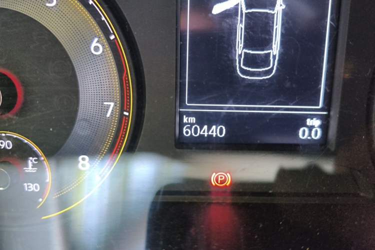 Used Volkswagen Lavida 2021 1.5L Automatic Fashion Edition Odometer Close Up