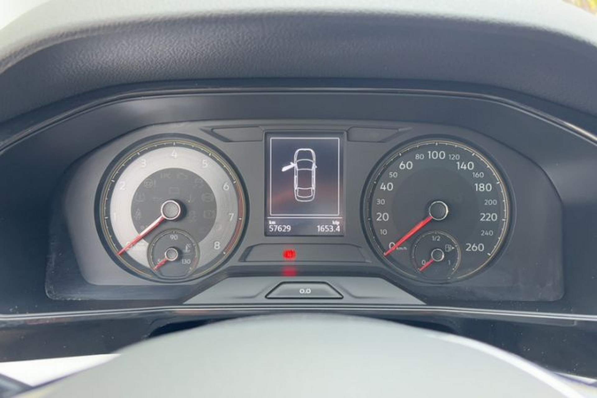 Used Volkswagen Lavida 2021 280TSI DSG Comfort Edition Odometer Close Up