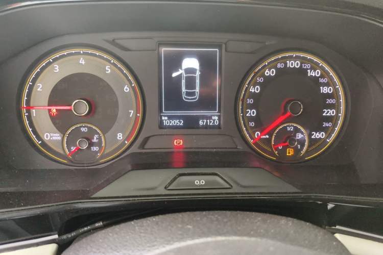 Used Volkswagen Lavida 2021 280TSI DSG Comfort Edition Odometer Close Up