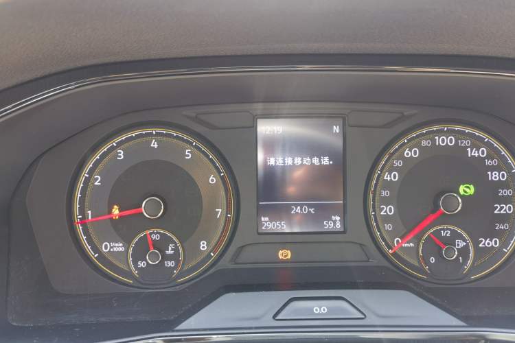 Used Volkswagen Lavida 2021 1.5L Automatic Comfort Edition Odometer Close Up