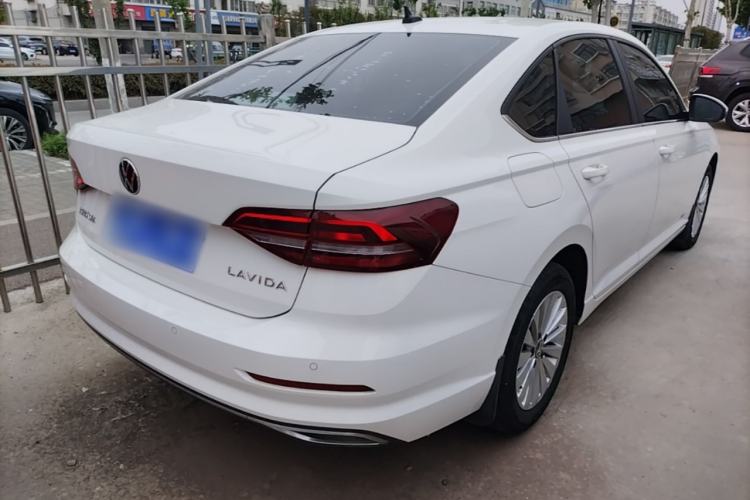 Used Volkswagen Lavida 2021 1.5L Automatic Comfort Edition Rear Right 45 Deg