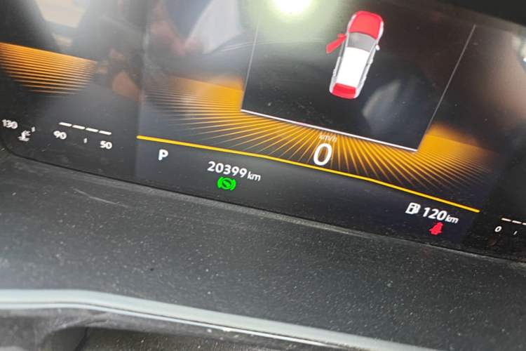 Used Volkswagen Lavida 2022 1.5L Automatic Comfort Edition Odometer Close Up