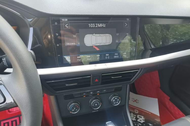 Used Volkswagen Lavida 2022 1.5L Automatic Vision Edition Audio And AC Panel