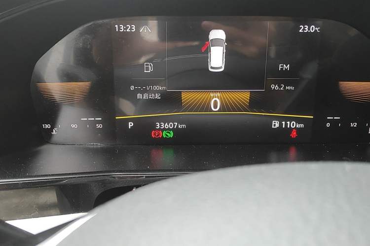 Used Volkswagen Lavida 2022 280TSI DSG Comfort Edition Odometer Close Up