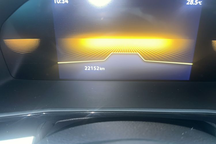 Used Volkswagen Lavida 2022 1.5L Automatic Comfort Edition Odometer Close Up
