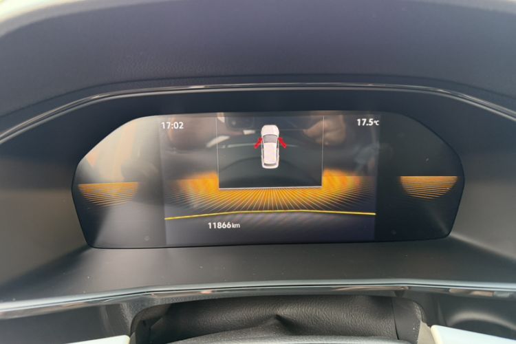 Used Volkswagen Lavida 2022 280TSI DSG Comfort Edition Odometer Close Up