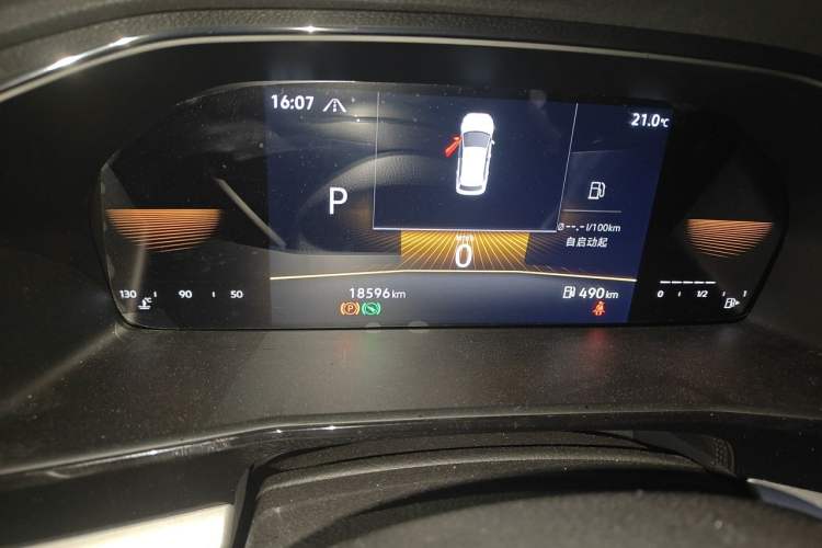 Used Volkswagen Lavida 2022 280TSI DSG Comfort Edition Odometer Close Up