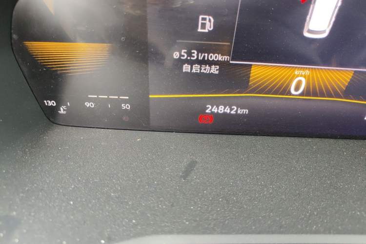 Used Volkswagen Lavida 2022 1.5L Manual Comfort Edition Odometer Close Up