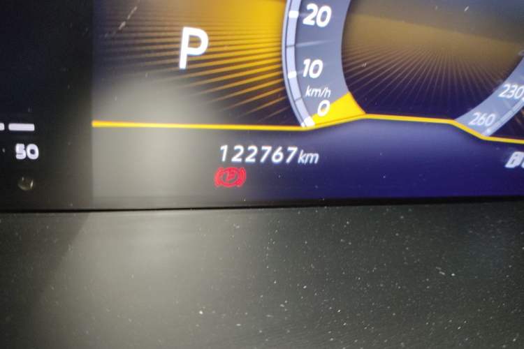 Used Volkswagen Lavida 2022 280TSI DSG Luxury Edition Odometer Close Up