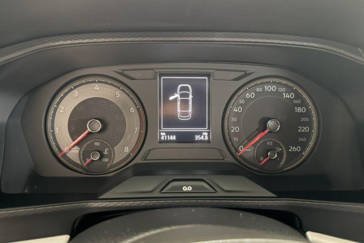 Used Volkswagen Lavida 2022 1.5L Automatic Fashion Edition Odometer Close Up