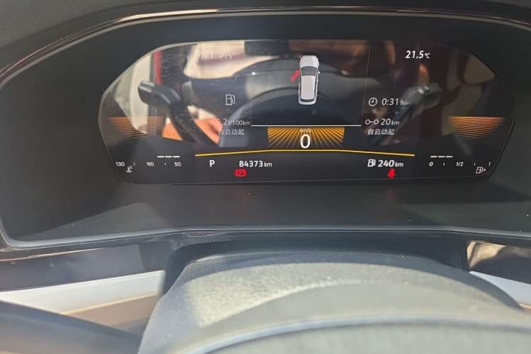Used Volkswagen Lavida 2022 280TSI DSG Comfort Edition Odometer Close Up