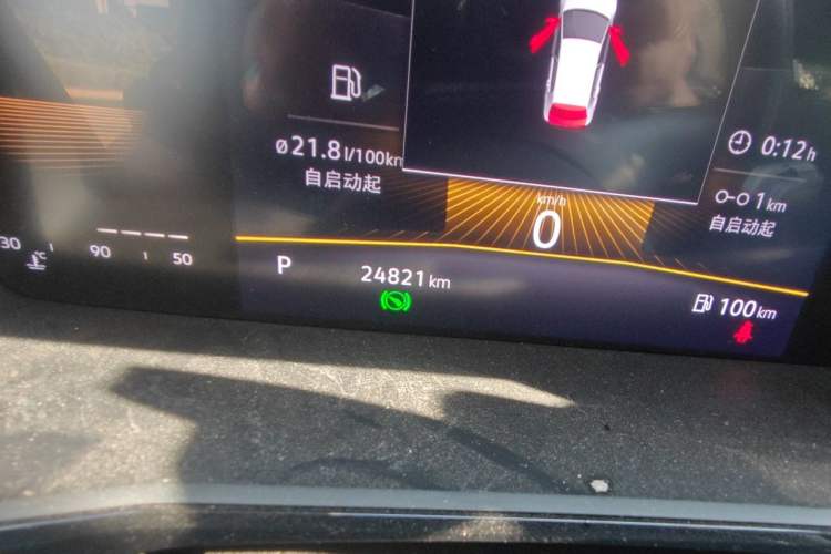 Used Volkswagen Lavida 2022 280TSI DSG Comfort Edition Odometer Close Up