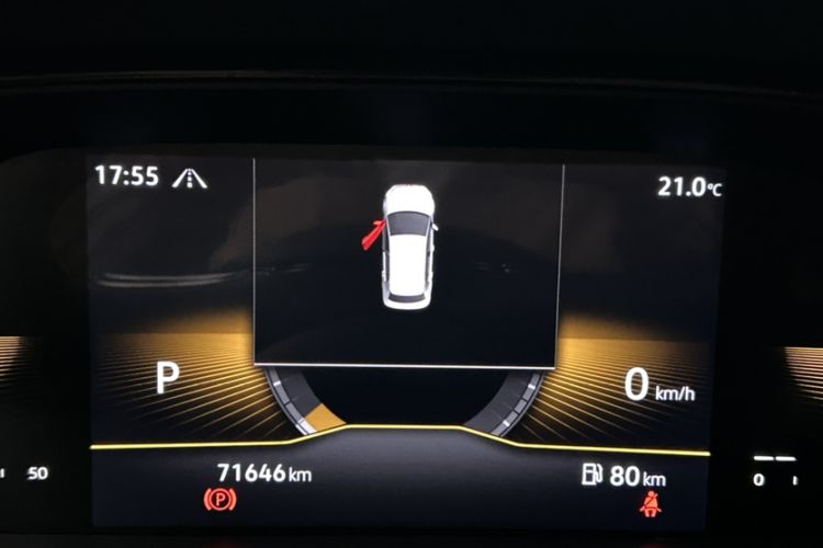Used Volkswagen Lavida 2022 280TSI DSG Comfort Edition Odometer Close Up