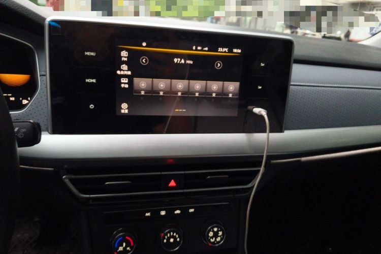 Used Volkswagen Lavida 2023 300TSI DSG Full-Comfort Edition Audio And AC Panel