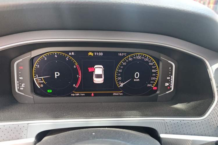 Used Volkswagen Lavida 2023 Revised Version 1.5L Automatic Starry Sky Edition – 5 Million Units Instrument Cluster