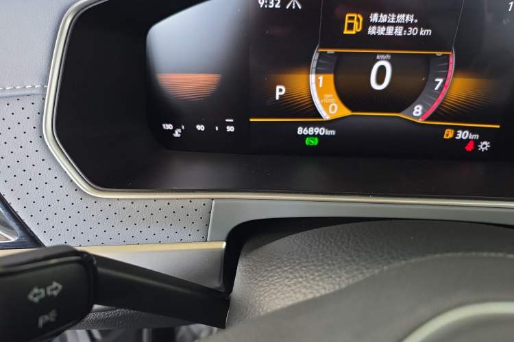 Used Volkswagen Lavida 2023 280TSI DSG Full-Comfort Edition Odometer Close Up