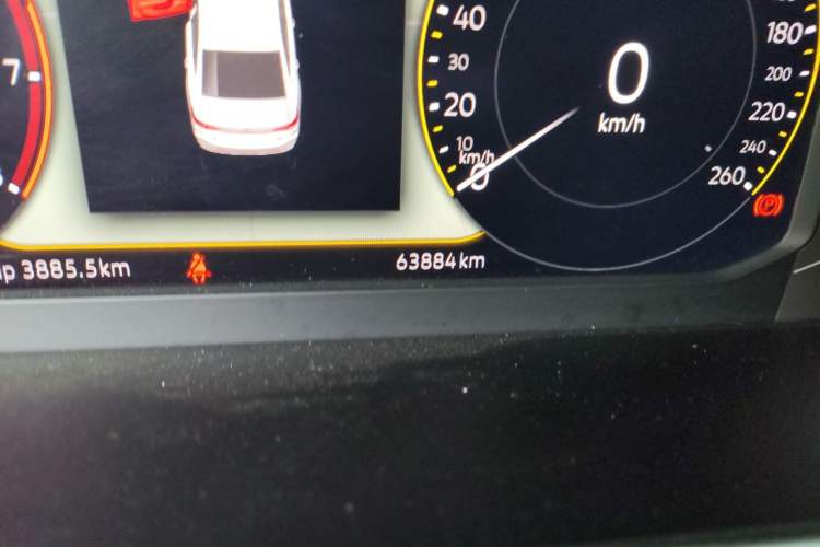 Used Volkswagen Lavida 2023 1.5L Automatic 5 Million Edition Odometer Close Up