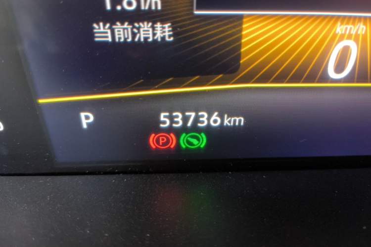 Used Volkswagen Lavida 2023 280TSI DSG Full-Comfort Edition Odometer Close Up
