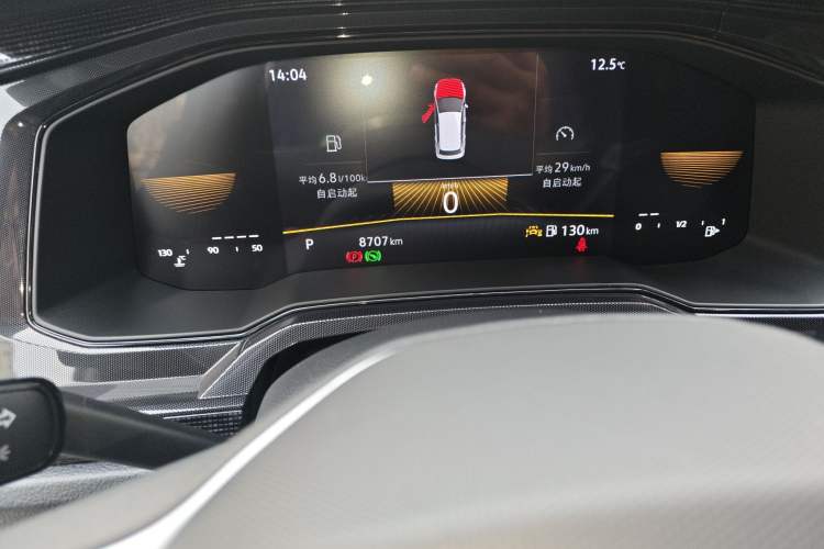 Used Volkswagen Lavida 2023 New Sharp 1.5L Automatic Excellent New Edition Odometer Close Up