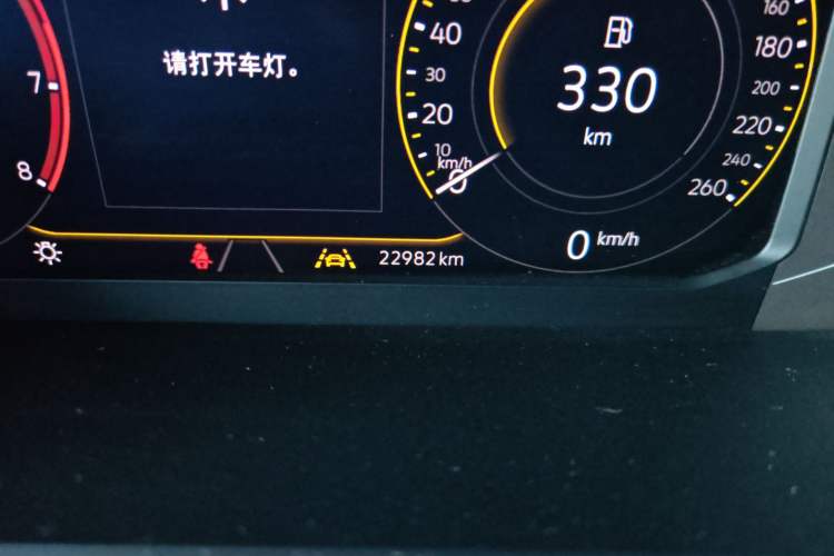 Used Volkswagen Lavida 2023 Revised Version 1.5L Automatic 5 Millionth Edition Odometer Close Up
