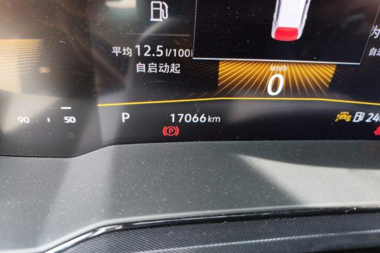 Used Volkswagen Lavida 2023 New Rui 1.5L Automatic New Yi Edition Odometer Close Up