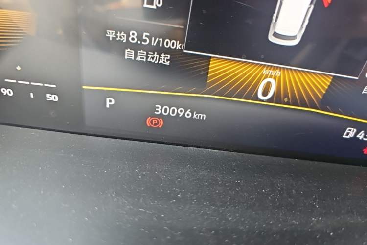 Used Volkswagen Lavida 2023 280TSI DSG Full-Comfort Edition Odometer Close Up