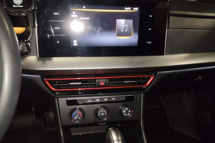 Used Volkswagen Lavida 2023 300TSI DSG Starry Full-Comfort Edition Audio And AC Panel
