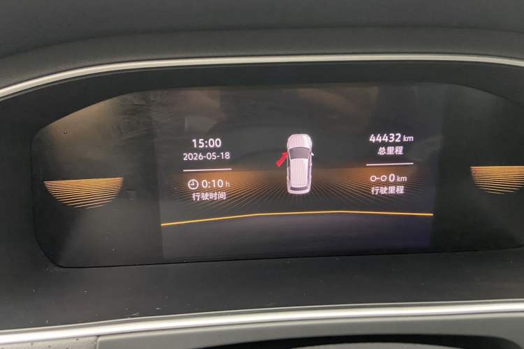 Used Volkswagen Lavida 2023 300TSI DSG Starry Full-Comfort Edition Odometer Close Up