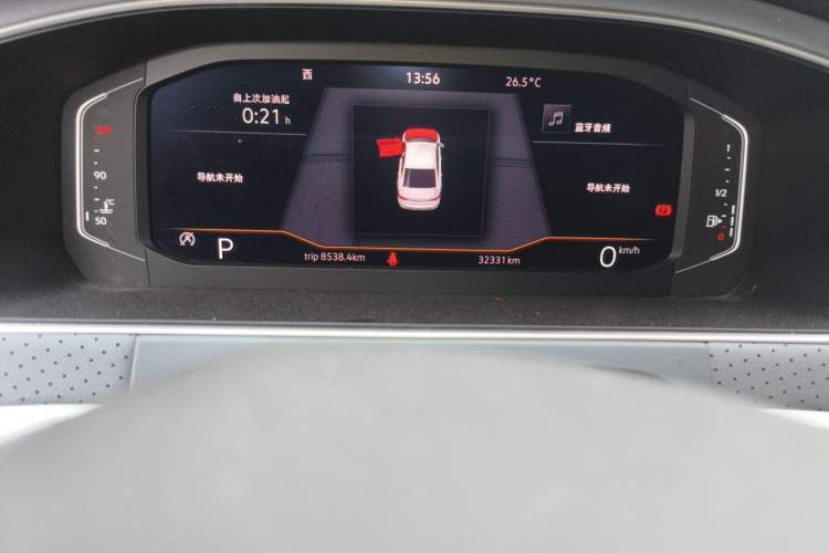 Used Volkswagen Lavida 2023 1.5L Automatic 5 Million Edition Odometer Close Up