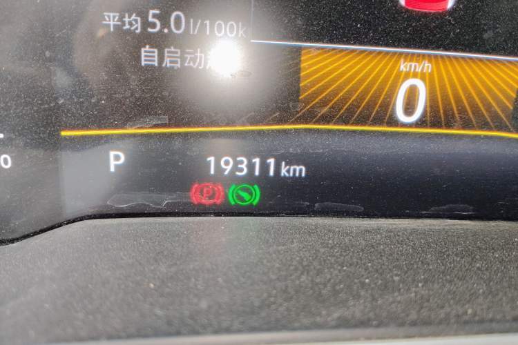 Used Volkswagen Lavida 2023 New Sharp 1.5L Automatic New Wish Edition Odometer Close Up