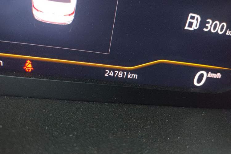Used Volkswagen Lavida 2023 1.5L Automatic 5 Million Edition Odometer Close Up