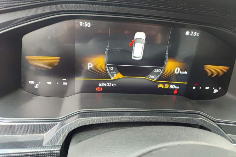Used Volkswagen Lavida 2023 New Rui 1.5L Automatic New Yi Edition Odometer Close Up