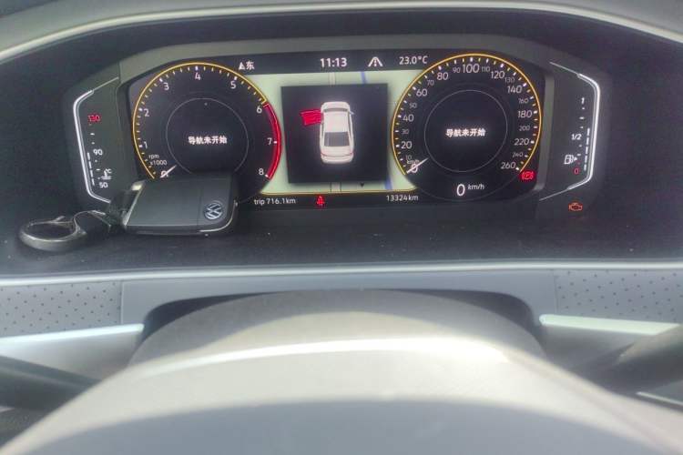 Used Volkswagen Lavida 2023 280TSI DSG Yongyi Edition Odometer Close Up