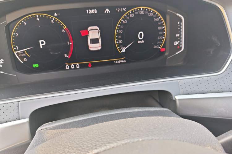 Used Volkswagen Lavida 2023 280TSI DSG Yongyi Edition Odometer Close Up