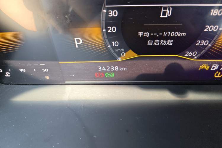Used Volkswagen Lavida 2023 300TSI DSG Starry Full-Comfort Edition Odometer Close Up