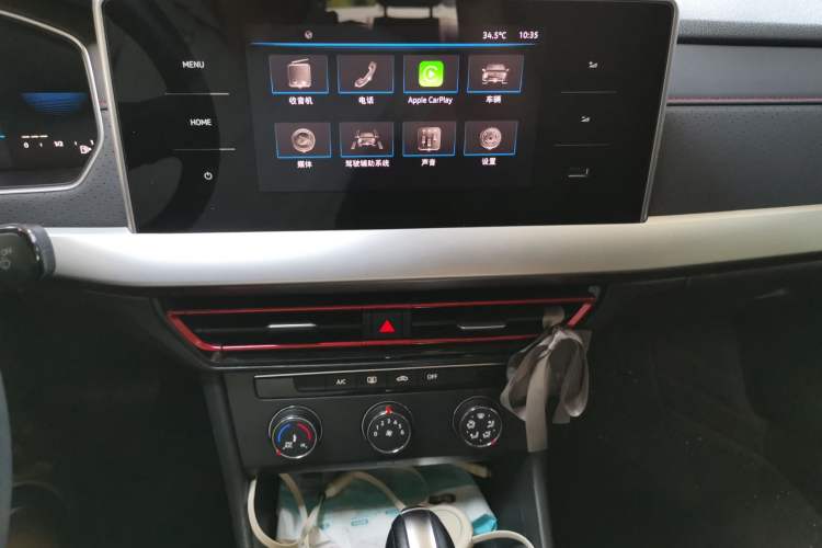 Used Volkswagen Lavida 2023 280TSI DSG Starry Sky Deluxe Edition Audio And AC Panel