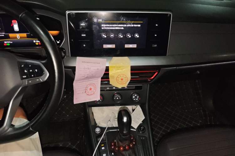 Used Volkswagen Lavida 2023 280TSI DSG Starry Sky Deluxe Edition Audio And AC Panel