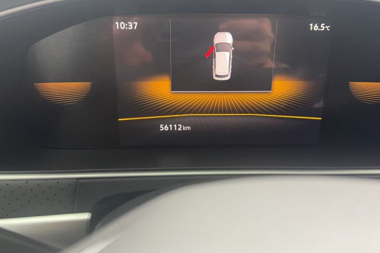 Used Volkswagen Lavida 2023 300TSI DSG Starry Full-Comfort Edition Odometer Close Up