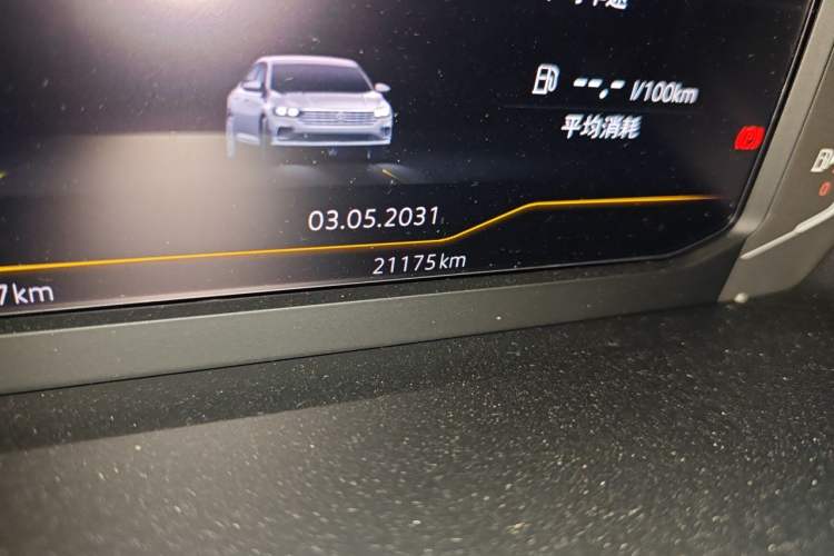 Used Volkswagen Lavida 2023 Revised Version 1.5L Automatic 5 Millionth Edition Odometer Close Up