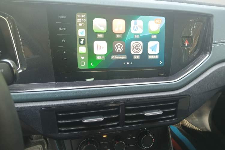Used Volkswagen Lavida 2023 New Sharp 1.5L Automatic New Wish Edition Audio And AC Panel